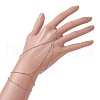 304 Stainless Steel Ring Bracelets BJEW-JB11486-02-2