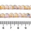 Baking Paint Glass Bead Strands GLAA-H031-01A-15-5