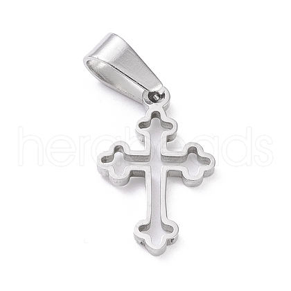304 Stainless Steel Pendants STAS-YW0002-18-1