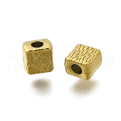 304 Stainless Steel Beads STAS-Q360-04C-G-1