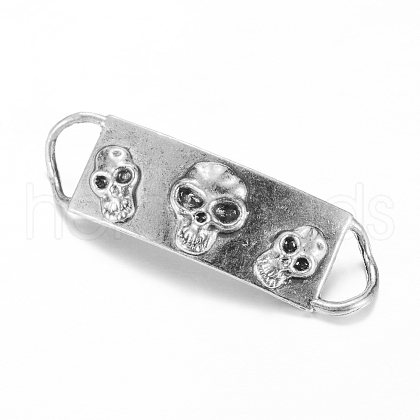 Tibetan Style Alloy Links connectors TIBE-Q064-33AS-RS-1