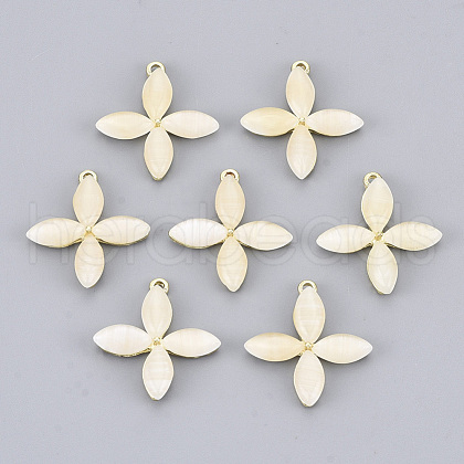 Resin Imitation Cat Eye Pendants X-PALLOY-N154-10-1