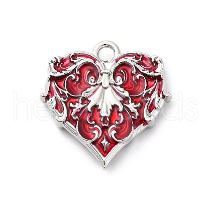 Alloy Enamel Pendants PALLOY-V002-02P-02-1
