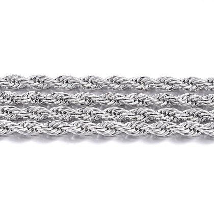 304 Stainless Steel Rope Chains CHS-H020-04P-1