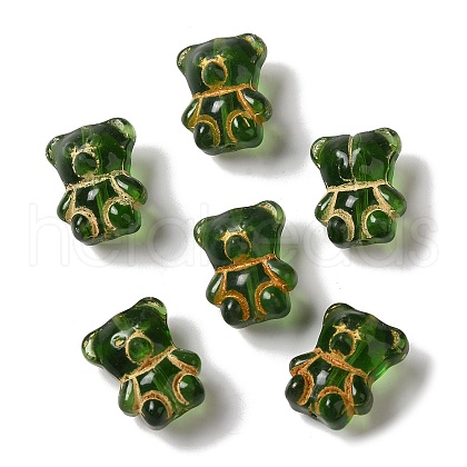 Transparent Lampwork Beads LAMP-P065-06A-03-1
