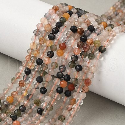 Natural Agate Beads Strands G-D306-A03-4mm-1