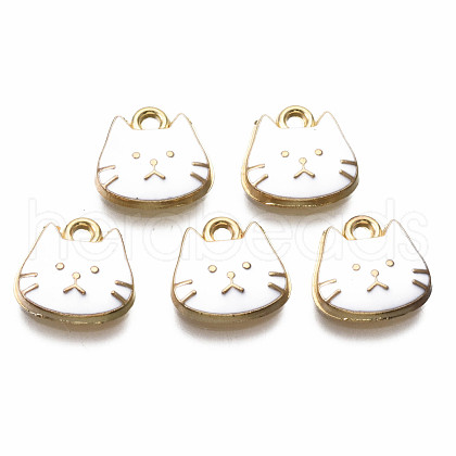 Alloy Enamel Charms X-ENAM-T011-95A-NR-1