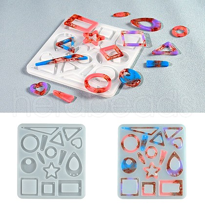 DIY Silicone Pendant Molds SIMO-P008-04-1