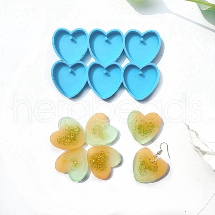 Heart Pendant Silicone Molds DIY-F109-13-1