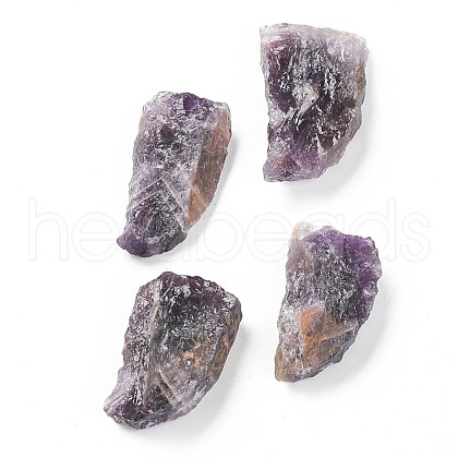 Rough Raw Natural Amethyst Beads G-H254-22-1