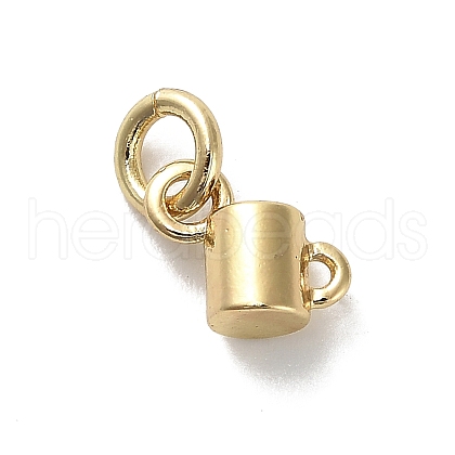Mother's Day Brass Charms KK-H493-01G-14-1