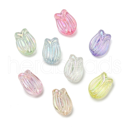 Transparent ABS Acrylic Plastic Beads FIND-B043-02-1