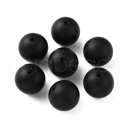 Food Grade Eco-Friendly Silicone Focal Beads SIL-WH0013-01L-1