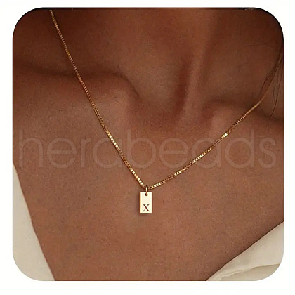 304 Stainless Steel Box Chain Necklaces FS-WG1FEB4-33-1