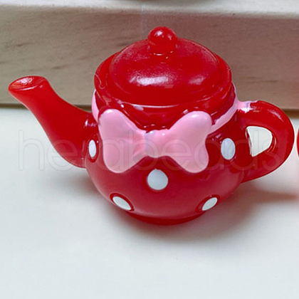 Resin Miniature Teapot Ornaments BOTT-PW0001-162A-1