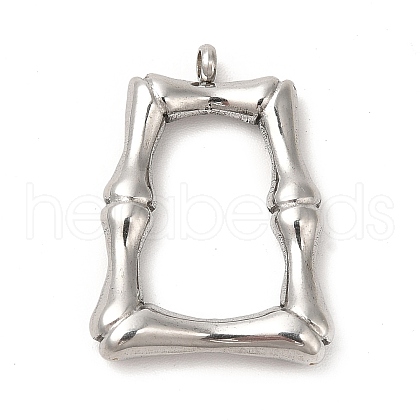 Non-Tarnish 304 Stainless Steel Pendants STAS-L216-48P-1