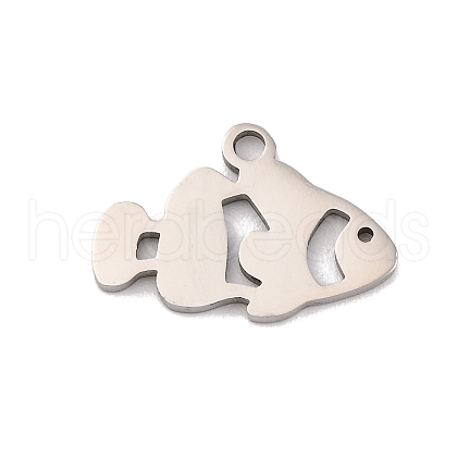 Non-Tarnish 201 Stainless Steel Pendants STAS-U016-08P-06-1
