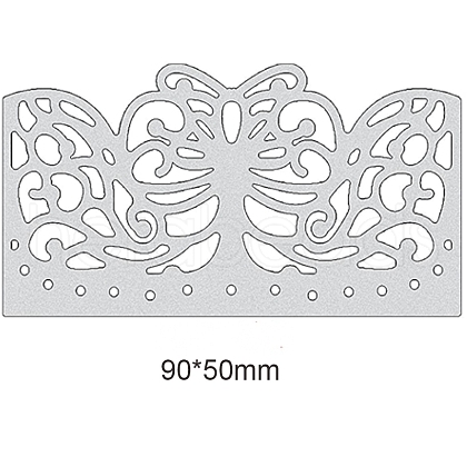 Carbon Steel Cutting Dies Stencils DIY-WH0170-202-1