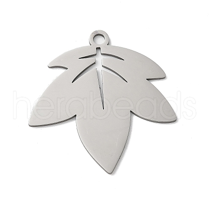 304 Stainless Steel Pendants STAS-S155-01P-08-1