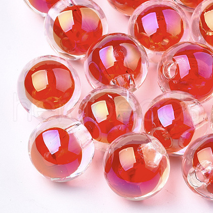 Transparent Acrylic Beads TACR-S148-11G-1