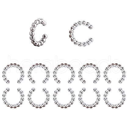 Unicraftale 304 Stainless Steel Clip-on Earrings/Pendants STAS-UN0006-20P-1