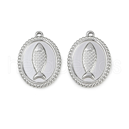 304 Stainless Steel Pendants STAS-D363-05P-1
