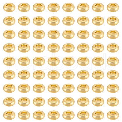 BENECREAT Brass Spacer Beads KK-BC0014-22C-1