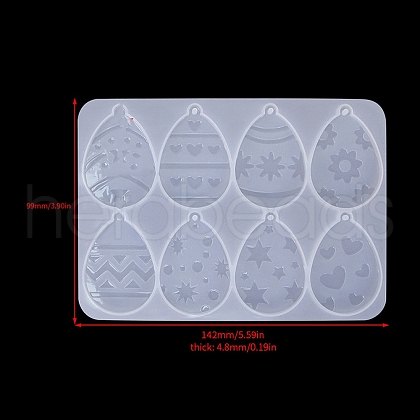 Food Grade DIY Silicone Pendant Molds PW-WG51742-01-1