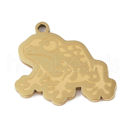 304 Stainless Steel Pendants STAS-C095-19G-1