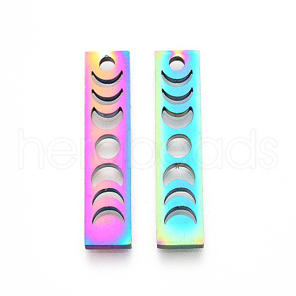 Ion Plating(IP) 201 Stainless Steel Pendants STAS-T063-170M-1