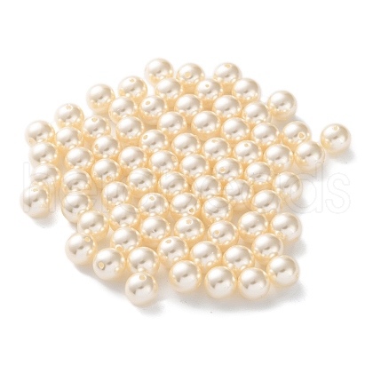 Plastic Imitation Pearl Beads FIND-M059-01C-07-1