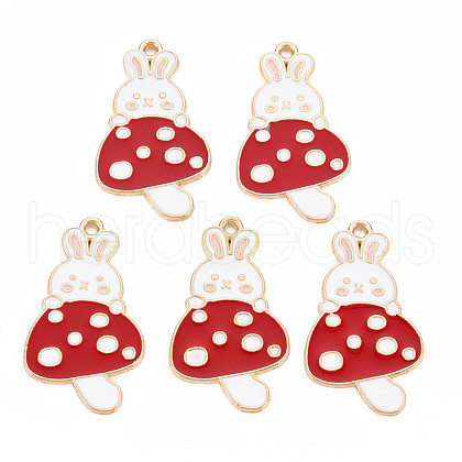 Alloy Enamel Pendants ENAM-S126-113-NR-1