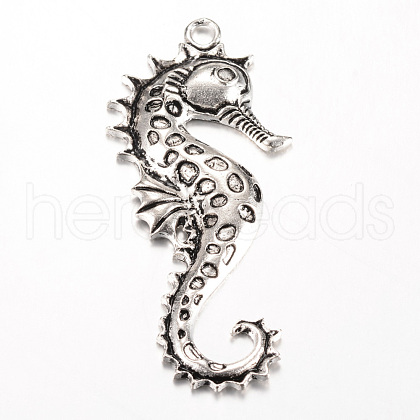Tibetan Style Alloy Big Pendants TIBE-T003-098AS-FF-1
