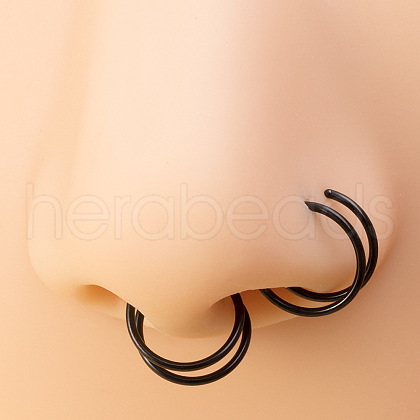 316L Surgical Stainless Steel Spiral Nose Rings WG1DE07-04-1