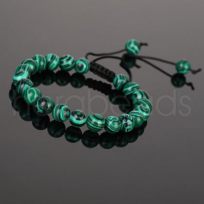 New Colorful Bracelet Black Gallstone Crafts Handmade Handmade Bracelet Colorful Peacock Stone Bracelet Ball Jewelry HN2322-6-1