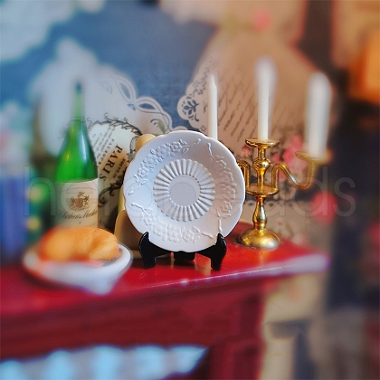 Alloy Round Dining Plates PW-WG8D78D-01-1
