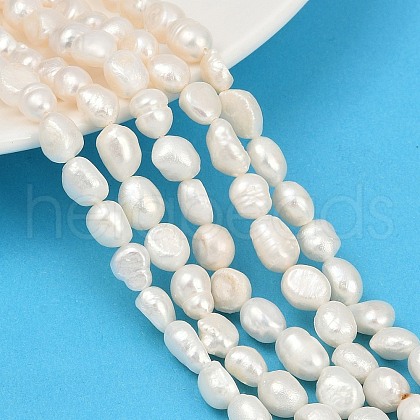 Natural Cultured Freshwater Pearl Beads Strands PEAR-P064-20A-02A-1
