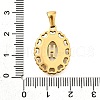 Golden 304 Stainless Steel Pendants STAS-K300-02G-H-3