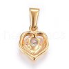 304 Stainless Steel Charms STAS-P216-41G-2