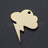 201 Stainless Steel Laser Cut Pendants STAS-S105-T899-2-2