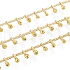 Brass Handmade Beaded Chain CHC-G011-07G-01-2