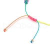 Adjustable Nylon Thread Braided Bead Bracelets BJEW-JB05594-04-3