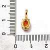 Ion Plating(IP) 304 Stainless Steel Rhinestone Pendants STAS-A104-11G-11-3