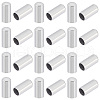 Unicraftale 100Pcs 304 Stainless Steel Cord Ends STAS-UN0041-48-1