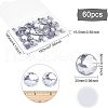 Fingerinspire 1 Box 60Pcs Self-Adhesive Acrylic Rhinestone Stickers DIY-FG0001-84B-2