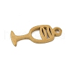 304 Stainless Steel Charms STAS-G355-05A-G-2