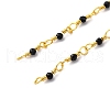Brass Chain Necklace Making KK-K337-13G-05-2