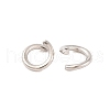 Tarnish Resistant 304 Stainless Steel Jump Rings STAS-R049-6x1mm-3