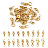 30Pcs 6 Styles 304 Stainless Steel Lobster Claw Clasps STAS-TA0001-83G-10