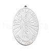 304 Stainless Steel Pendants STAS-M099-05P-1